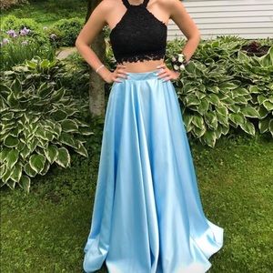 Prom Dres, top and bottom both sized small